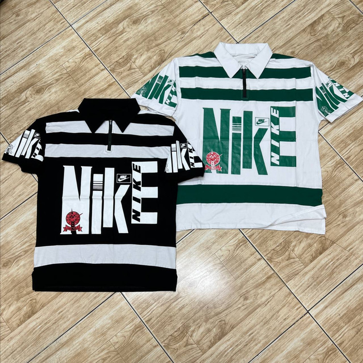 تیشرت نیم زیپ باکسی